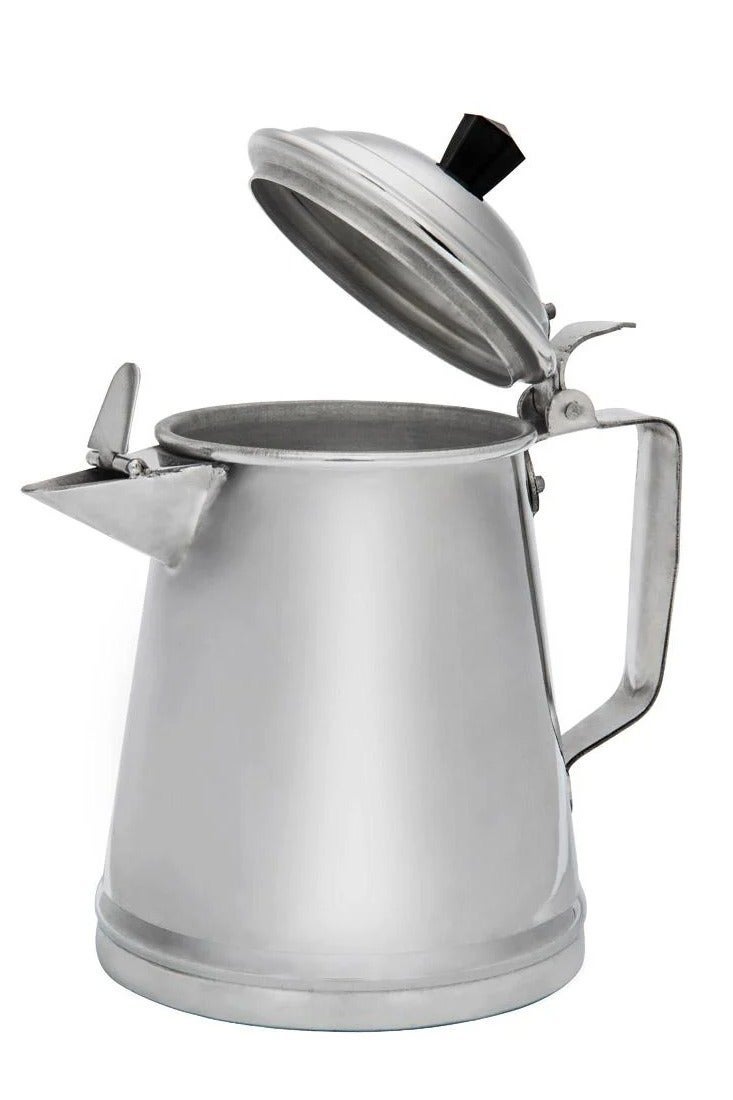 abutair Aluminum jug with lid for boiling coffee and milk, In several sizes - Image 5
